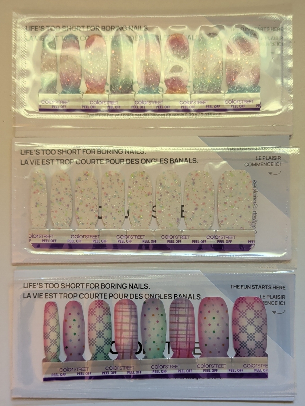 Color Street April Play Club - 3 Pack